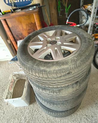 set gomme e cerchi lancia y