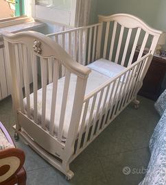Culla lettino in legno ERBESI