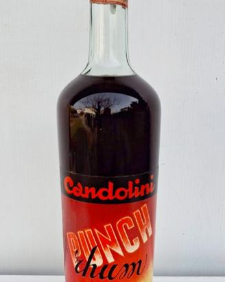 Candolini liquore punch rhum bottiglia vintage