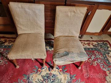 coppia di sedie da camera 