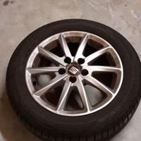 4 Cerchi+gomme dunlup r15 185/60