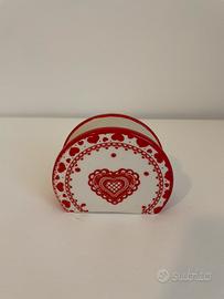 Portatovaglioli in ceramica