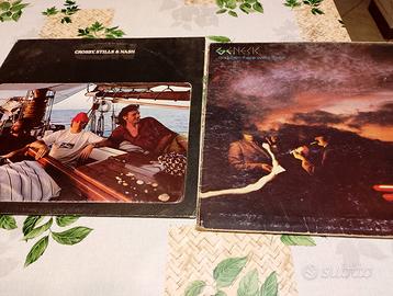 Vinili Genesis e Crosby......