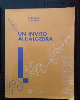 Un invito all’algebra - Leonesi e Toffalori