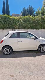 Fiat 500 bianca anno 2016 1.2 benzina