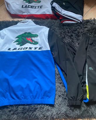 tuta lacoste coccodrillo