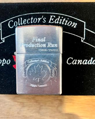 Zippo da collezione in serie numerata e limitata