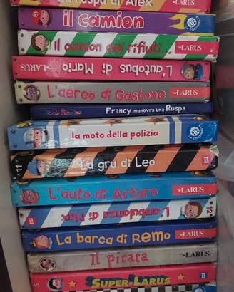 Lotto libri mezzi di trasporto