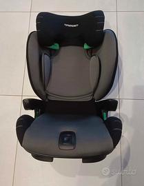 seggiolino Foppapedretti nero grigio con isofix