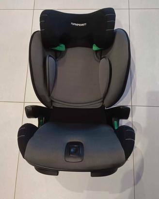 seggiolino Foppapedretti nero grigio con isofix