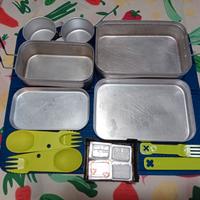 set gamelle campeggio trekking TRANGIA/ESBIT