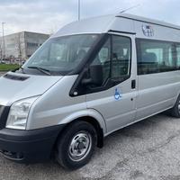 FORD TRANSIT 9 POSTI PEDANA ANDICAP 2013 TETTO ALT