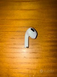 Cuffia sinistra Airpods 3 generazione