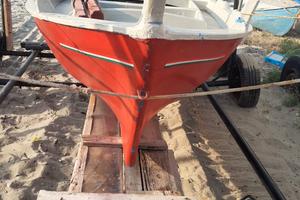 Gozzo vetroresina 5 metri + motore 4 c.v