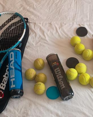 Kit Tennis Artengo TR 700 + Custodia Babolat