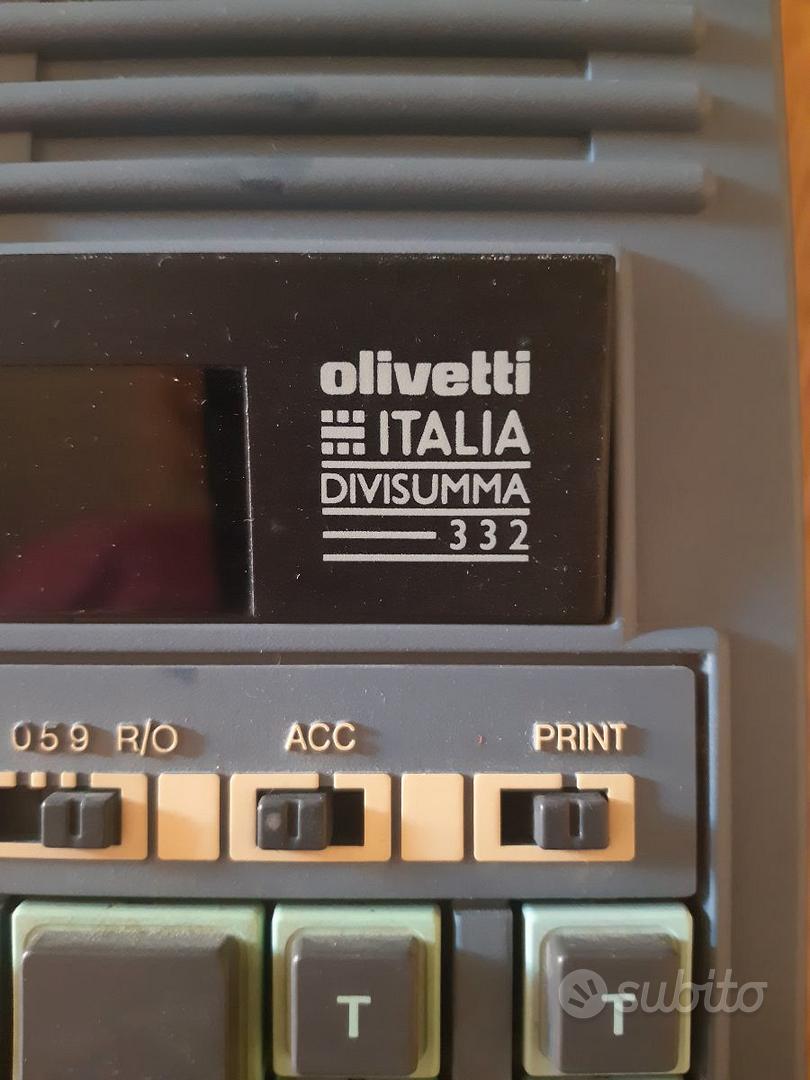 Calcolatrice Olivetti Divisumma 232 di seconda mano per 25 EUR su Cerignola  su WALLAPOP