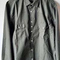 Camicia cotone verde costumein