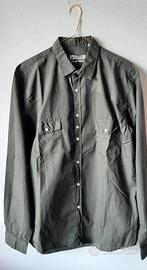 Camicia cotone verde costumein