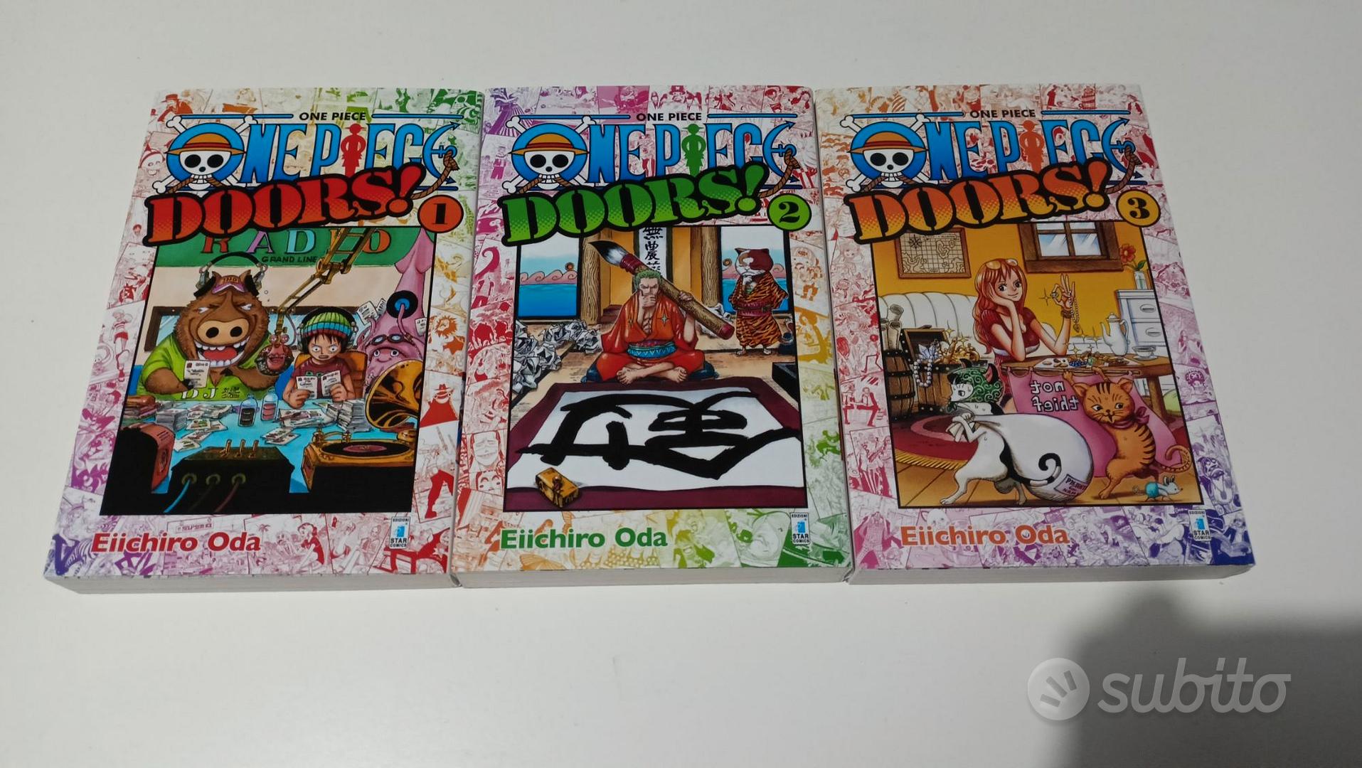 One Piece Doors 1-2-3 Star comics set completo - Libri e Riviste