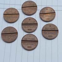 Gettoni telefono anni 70
