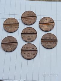 Gettoni telefono anni 70