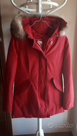 Piumino rosso Mixture da donna