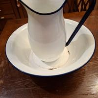 Catino con brocca anni 40/50