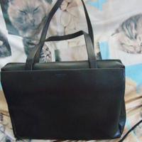 borsa elegante nera " Mandarina "
