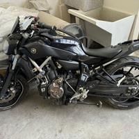 Yamaha MT-07 2014 35KW (a2) incidentata