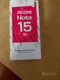  REDMI NOTE 15