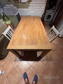 Tavolo Hage(Jysk) 90x190 cm rovere naturale