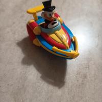 Zio Paperone con motoscafo Disney 