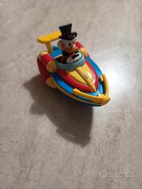 Zio Paperone con motoscafo Disney 