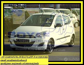 Ricambi Hyundai i10 fino al 2014
