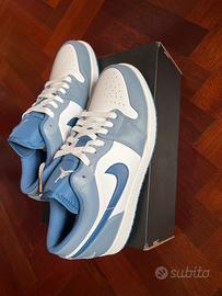 Jordan 1 Low Ashen Slate grigio ardesia numero 41