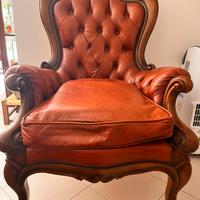 Poltrona antica + eventuale divano x set salotto