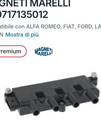 bobina fiat Punto Natural Power 1,4