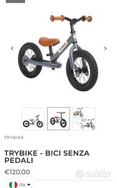 balance bike bici senza pedali bimbo bicicletta 