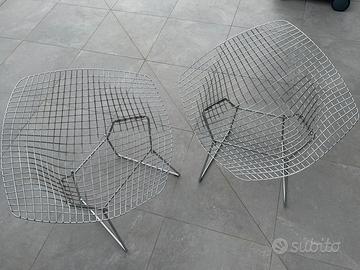 Coppia sedie Diamond chair knoll ORIGINALI