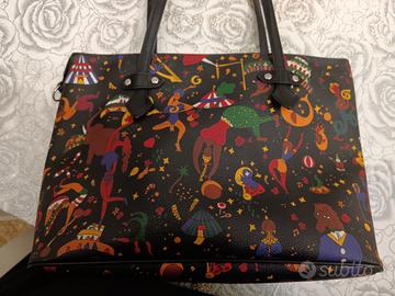 borsa tote tracolla Piero Guidi magic circus