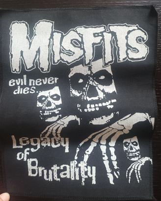 Patch MISFITS MEGADETH METALLICA