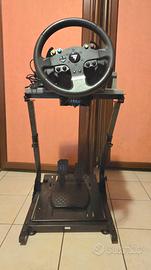 Volante con pedaliera e supporto completo 