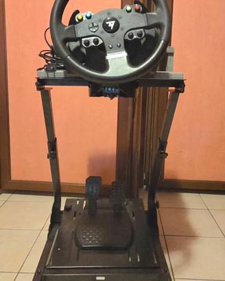 Volante con pedaliera e supporto completo 