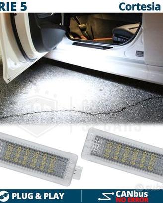 Luci cortesia LED Bianche Per BMW SERIE 5 E60 E61