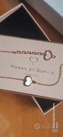Bracciale Ag.925/18kt - Maman et Sophie