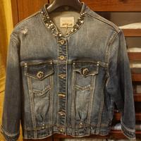giubbino in jeans Fracomina taglia M 