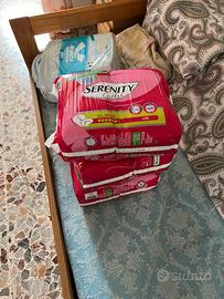 3 pacchi pannolini Serenity light super