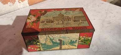 Scatola da collezione in  biscotti Gentilini orig.