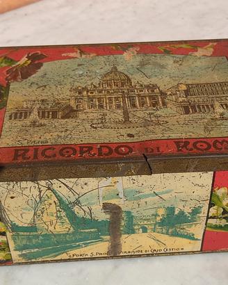 Scatola da collezione in  biscotti Gentilini orig.