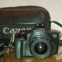 macchina fotografica Canon EOS 650 e 2 obiettivi